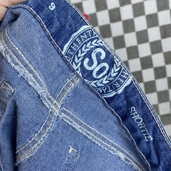 SO shorty jean shorts 9 - Picture 3 of 3